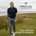 Proud lekvrije boxershort donkergrijs