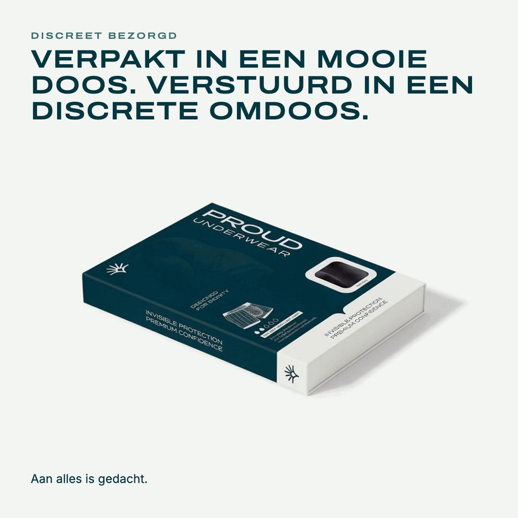 Proud lekvrije boxershort donkergrijs
