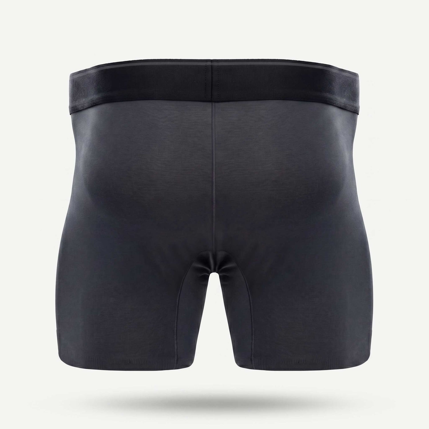 Proud incontinentie boxershort heren donkergrijs, achterkant